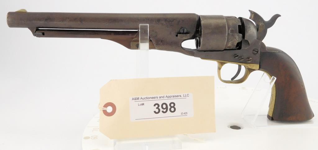 Lot #398 - Colt  1860 Army  Revolver