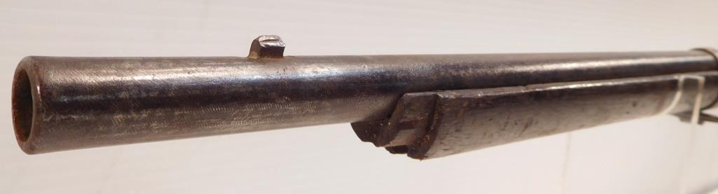 Lot #402 - AH Waters Green Breech Loading Rifle