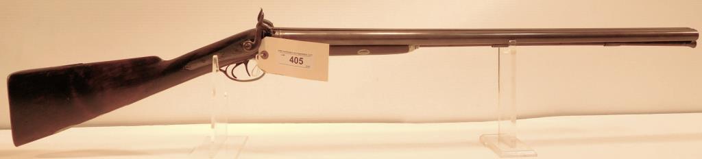 Lot #405 - Lewes & Tomes SxS Percussion Shotgun