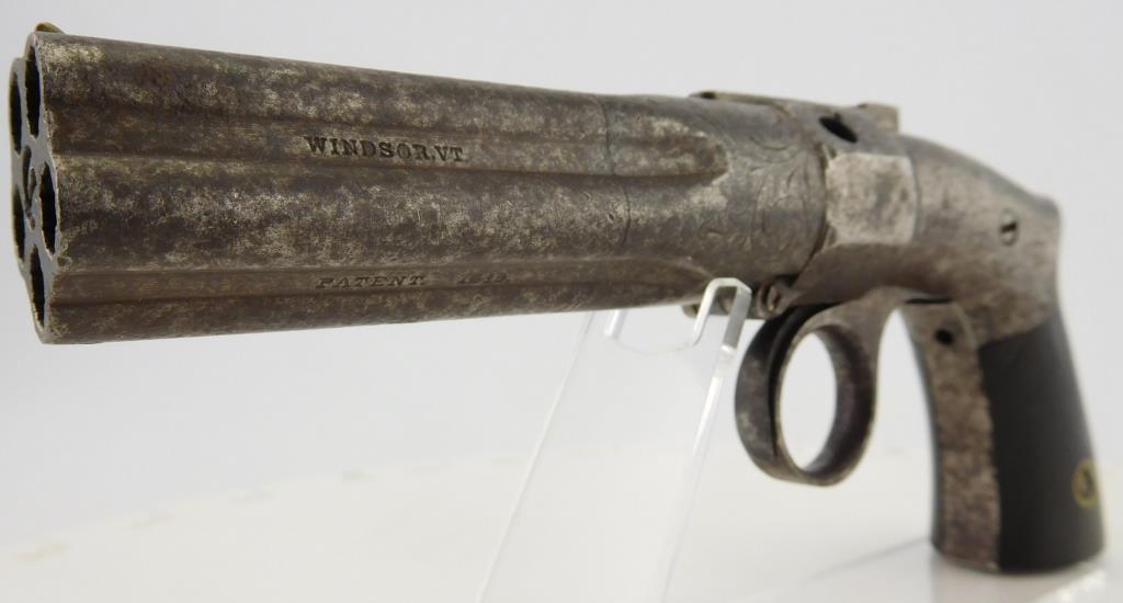 Lot #434 - Robins & Lawrence 5 Shot Pepperbox