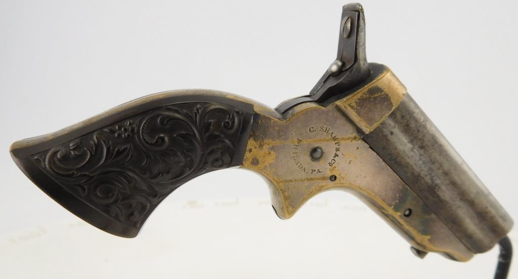 Lot #458 - Sharps 4 Barrel Derringer Type A