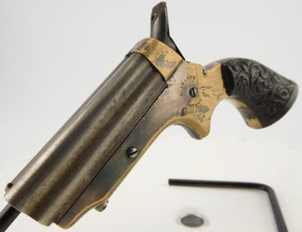 Lot #458 - Sharps 4 Barrel Derringer Type A