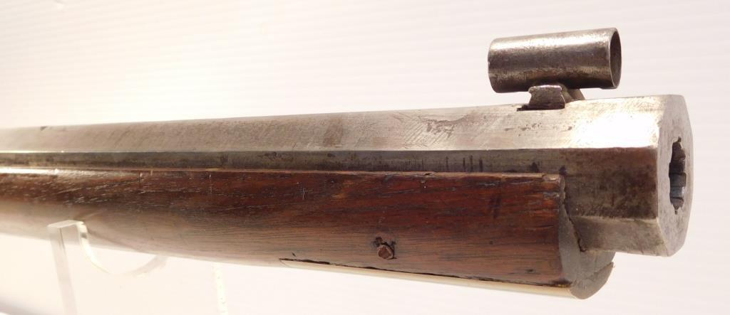 Lot #473 - H. Musser Flintlock Bench Rifle