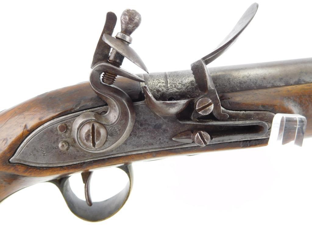 Lot #489 - Ketland Flint Lock Percussion Pistol