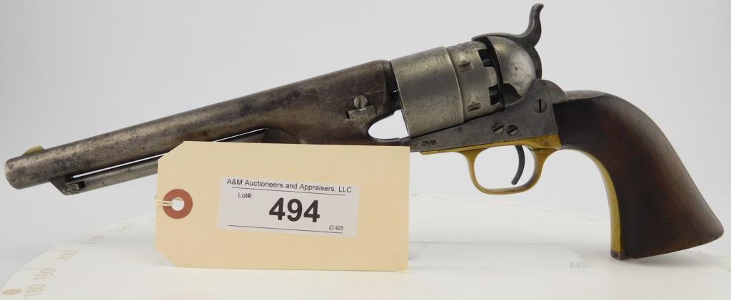Lot #494 - Colt  1860 Army  Revolver