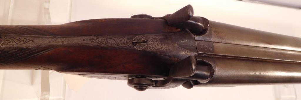 Lot #502 - CB Halford, SxS Perc. Shotgun