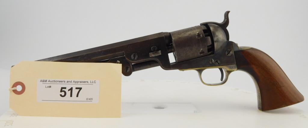 Lot #517 - Colt  1851 Navy, 3rd  SA Revolver