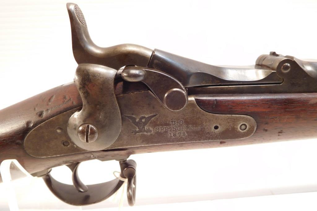 Lot #521 - US Springfield  1884 Trapdoor Rifle