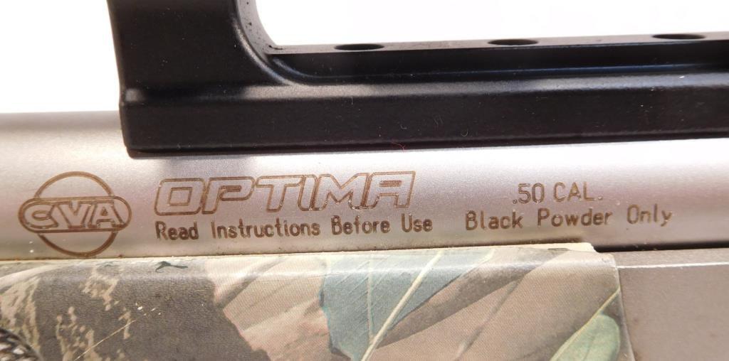 Lot #545 - CVA Optima Black Powder Rifle