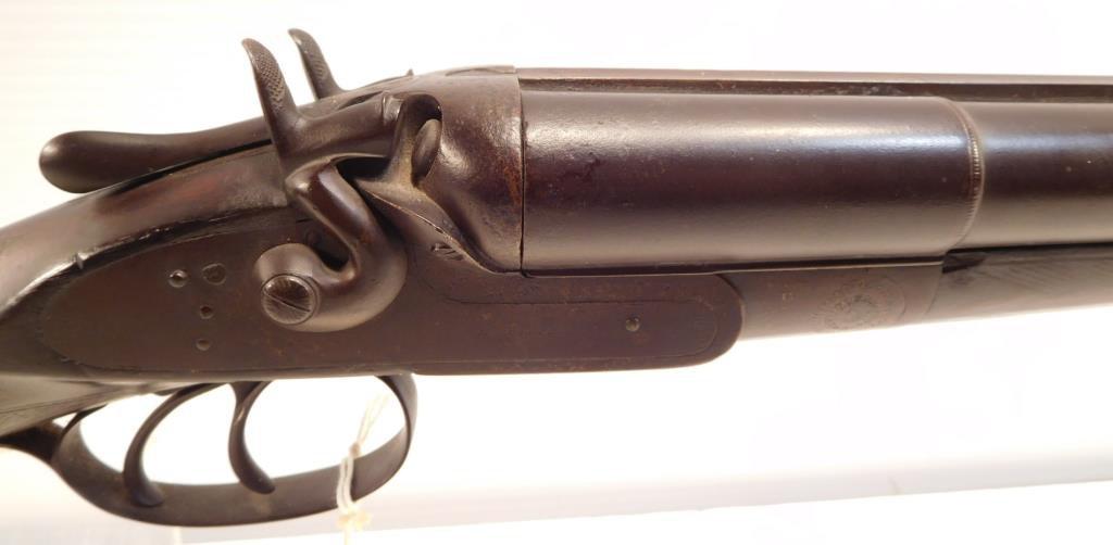 Lot #550 - Henri Peiper SxS Ham. Shotgun