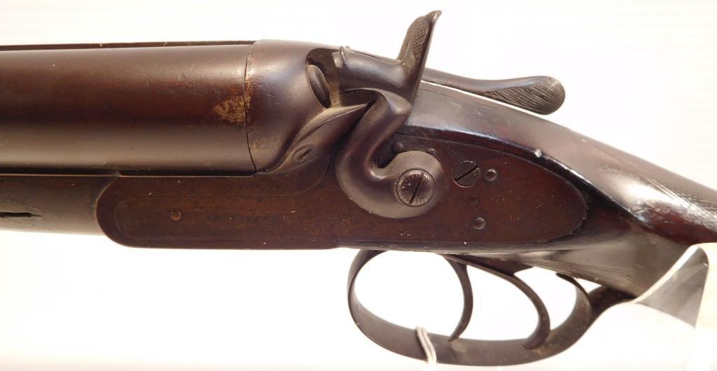 Lot #550 - Henri Peiper SxS Ham. Shotgun