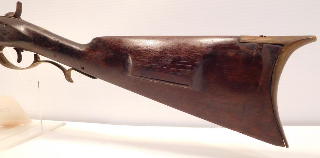 Lot #573 - Unk. Maker  Perc. Sporting Rifle