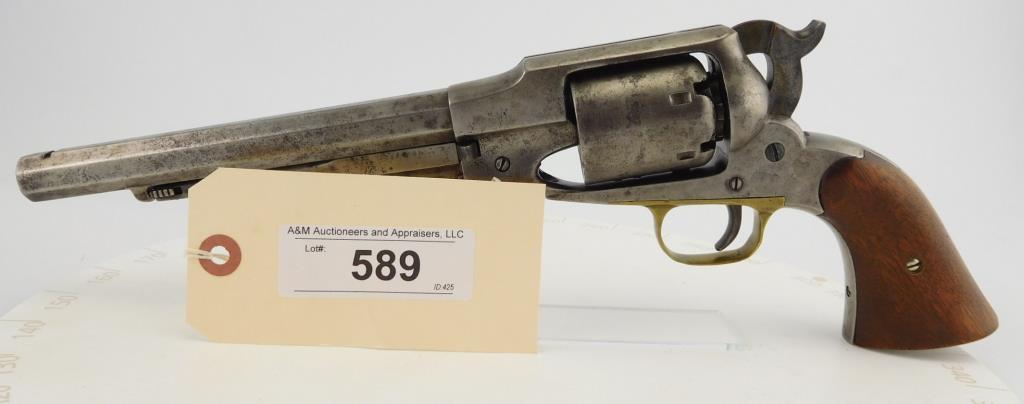 Lot #589 - Remington-Beals 1858 Army Rev.