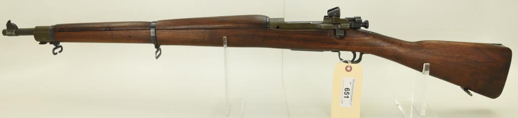 Lot #651 - US Remington 1903-03 BA Rifle