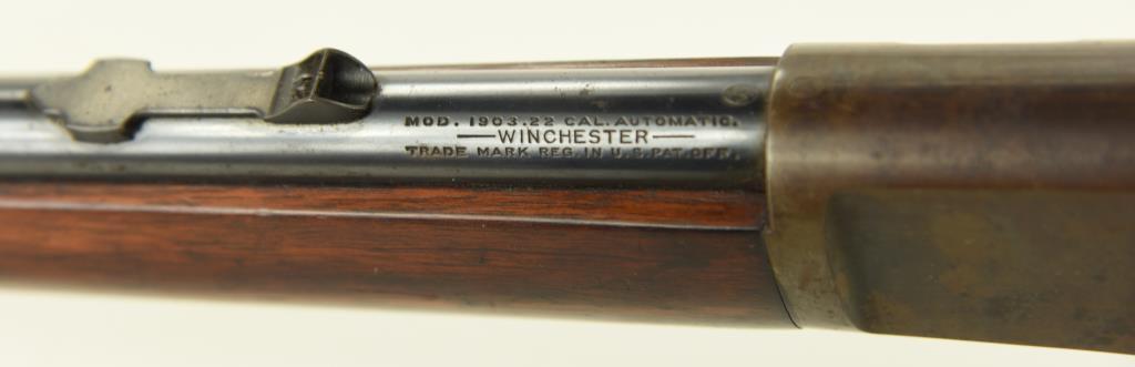 Lot #660 - Winchester 1903 SA Rifle
