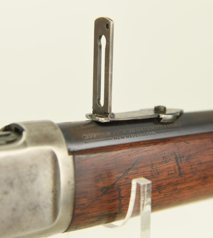 Lot #690 - Winchester 92 Lever Action Saddle Ring Carbine