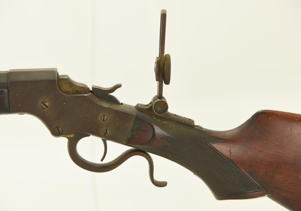 Lot #693 - J. Stevens 44 ½ Schutzen style rifle