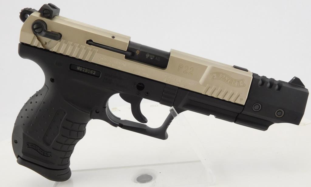 Lot #713 - Walther/S&W P22 SA Pistol