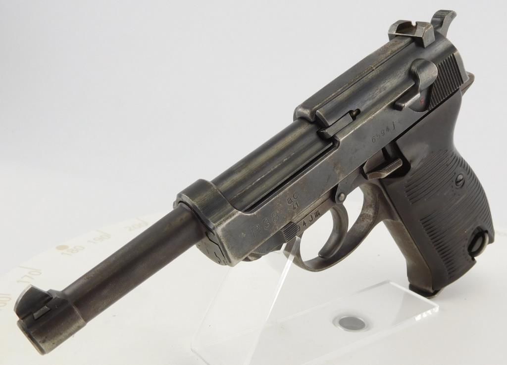 Lot #715 - Walther  P38 Ac 41 SA Pistol 3rd Var