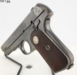 Lot #742 - Colt 1908 S. Auto T4 Hammerless