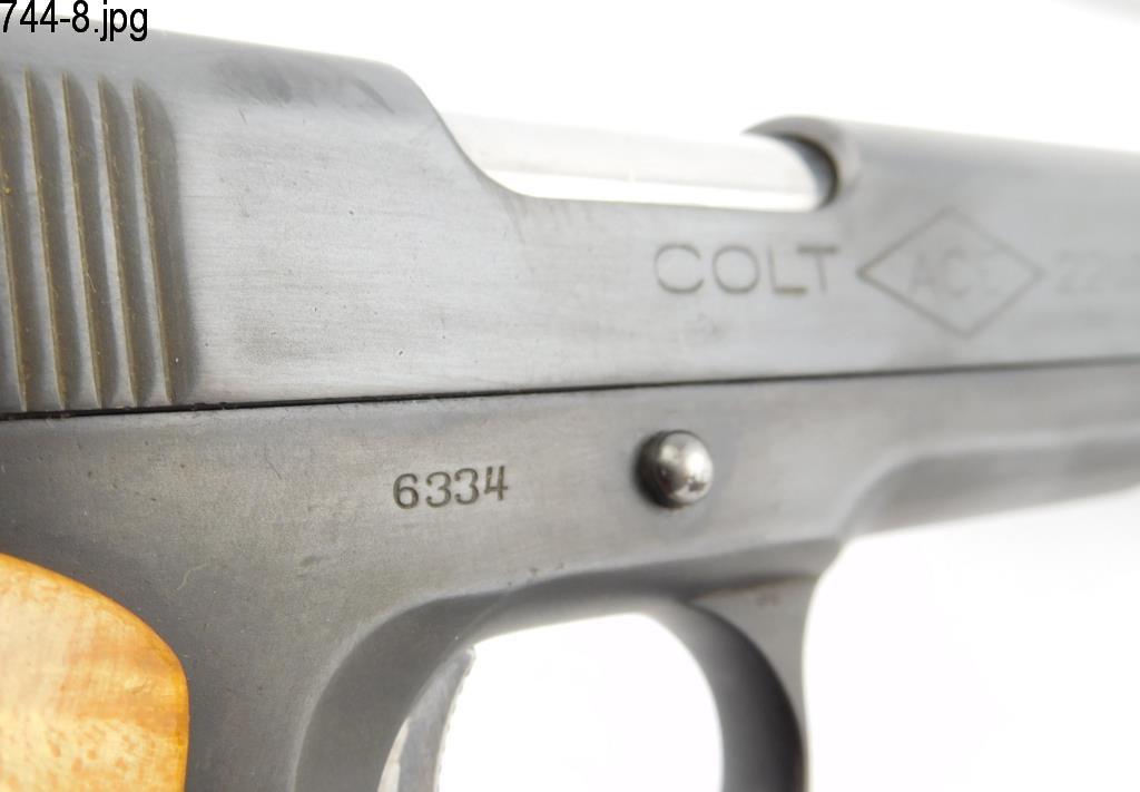 Lot #744 - Colt ACE 1911 Style SA Pistol