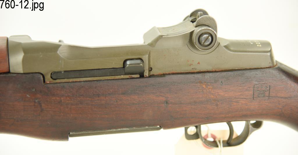 Lot #760 - Us Springfield Armory M1 Garand Rifle