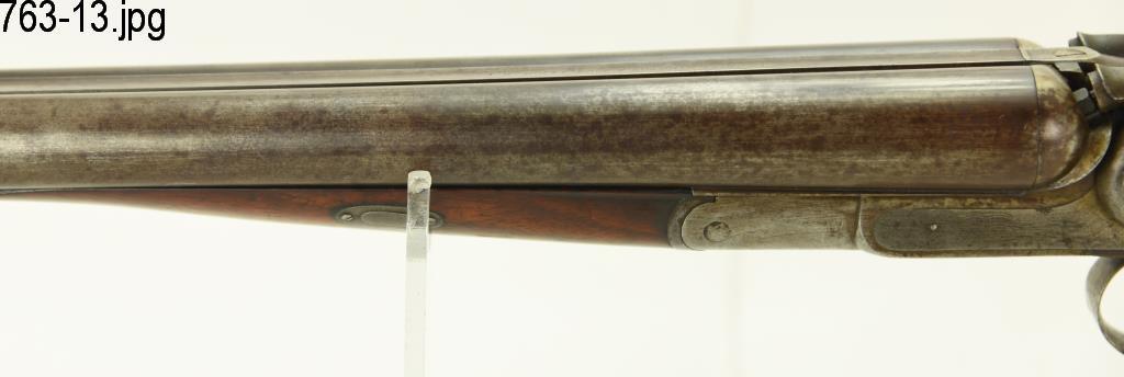 Lot #763 - Remington 1873 SxS Shotgun W/Lifter G1