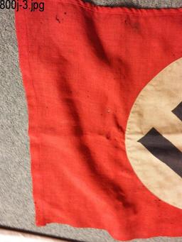 Lot #800J - Double sided German Nazi flag