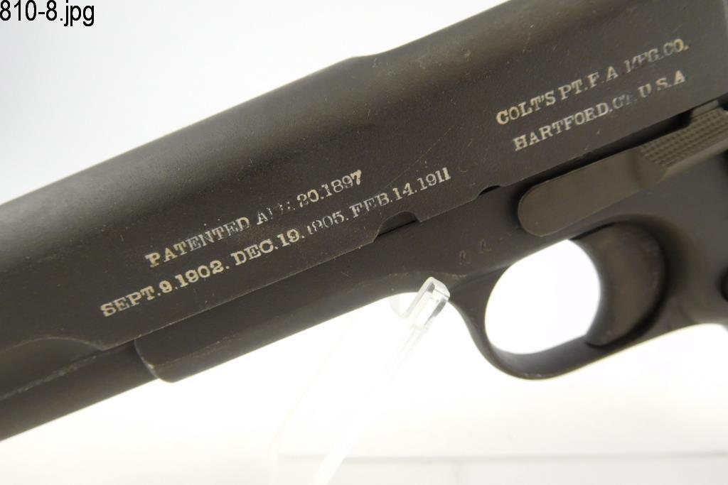 Lot #810 - Colt 1911 US Army SA Pistol