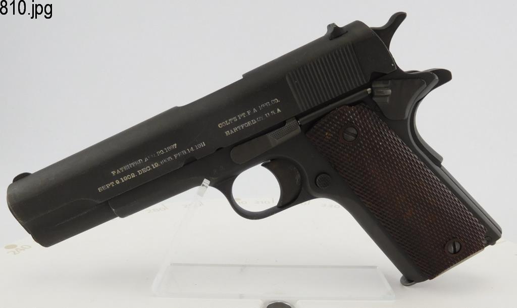 Lot #810 - Colt 1911 US Army SA Pistol