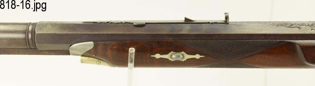 Lot #818 - Unk Maker German Perc Rifle