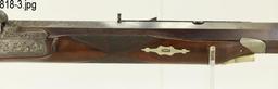 Lot #818 - Unk Maker German Perc Rifle
