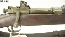 Lot #820 - US Springfield  1903-A3 BA Rifle