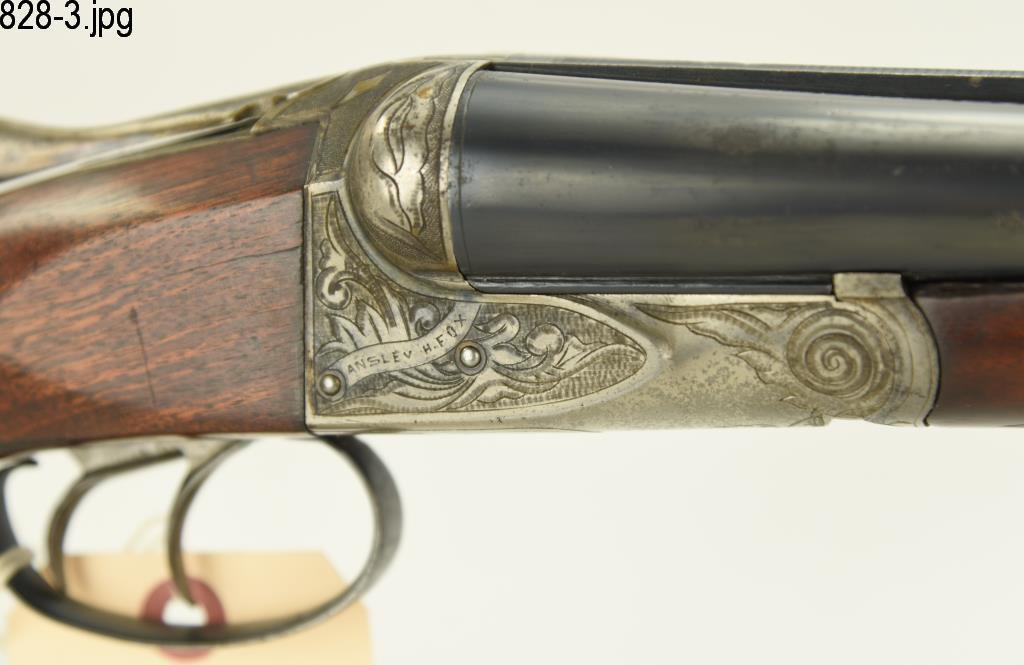 Lot #828 - Ansley Fox SxS Shotgun