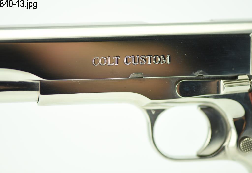 Lot #840 - Colt Custom Govt. .38 Sup Pistol