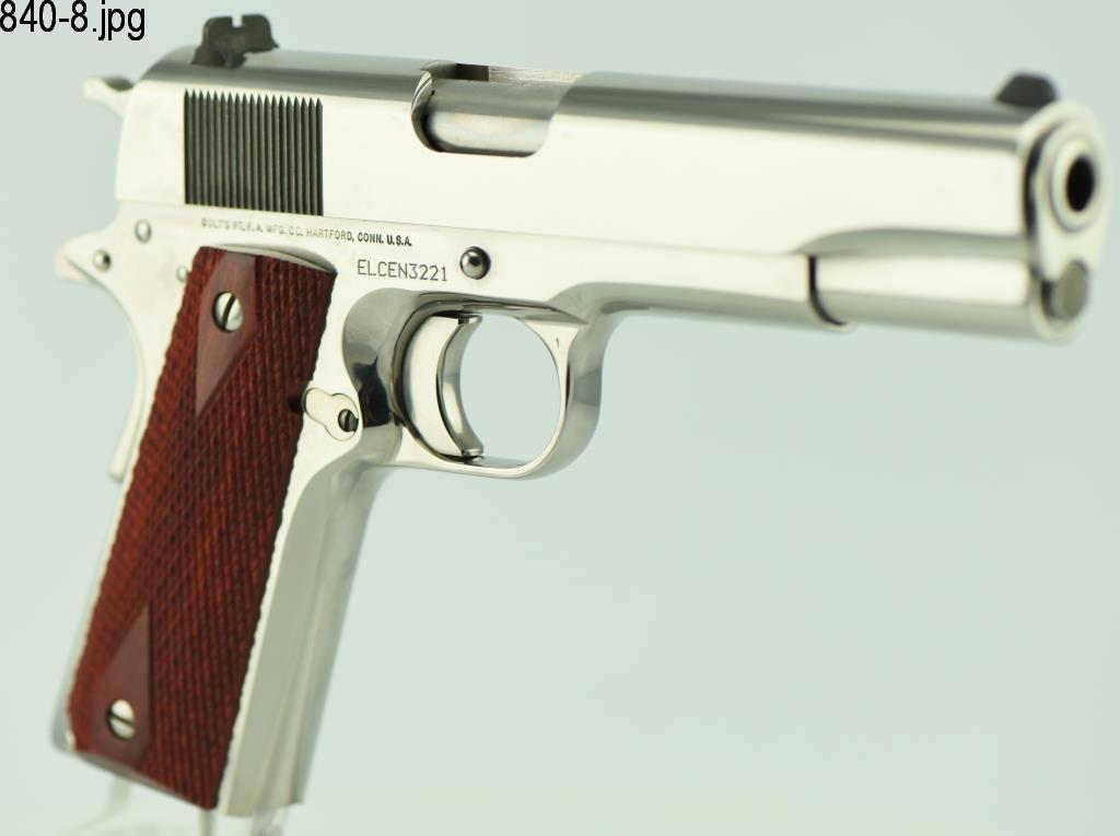 Lot #840 - Colt Custom Govt. .38 Sup Pistol