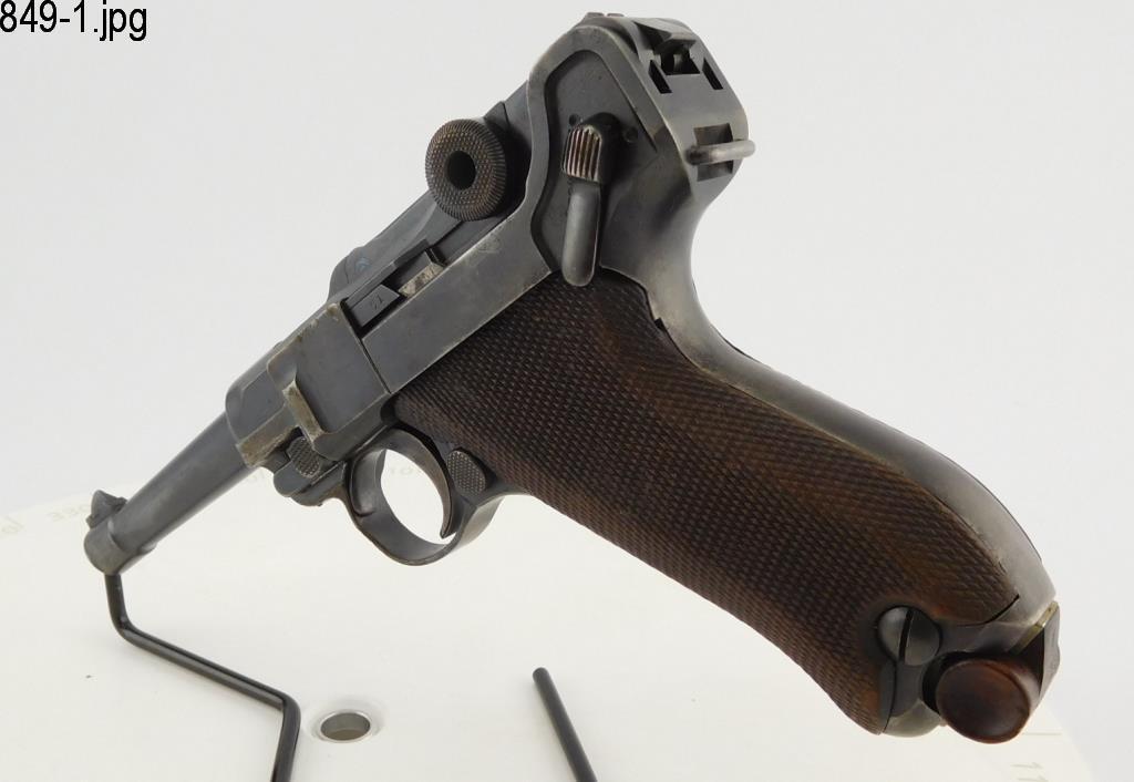 Lot #849 - Luger  DWM 1906/1908 SA Pistol