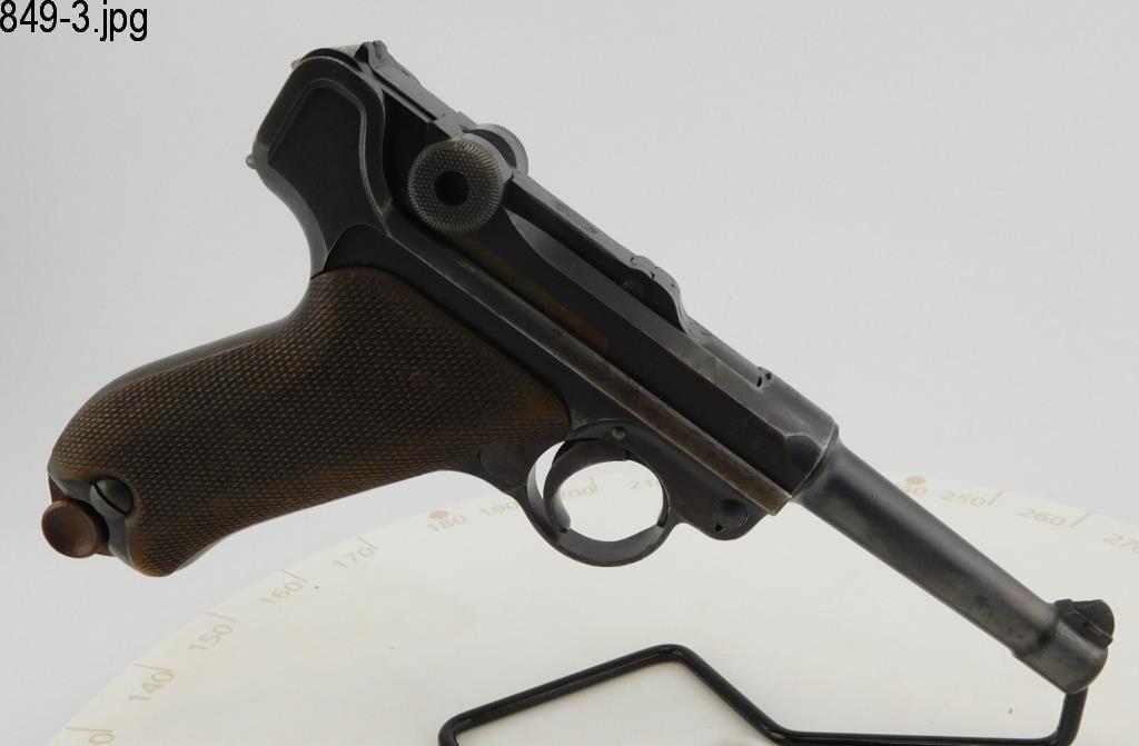 Lot #849 - Luger  DWM 1906/1908 SA Pistol