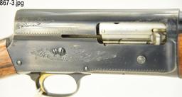 Lot #867 - Browning A-5 Magnum SA Shotgun