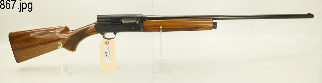 Lot #867 - Browning A-5 Magnum SA Shotgun