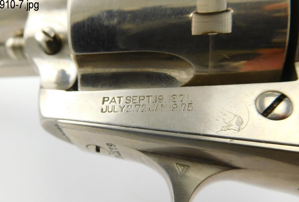 Lot #910 - Colt  SA Army Peacemaker