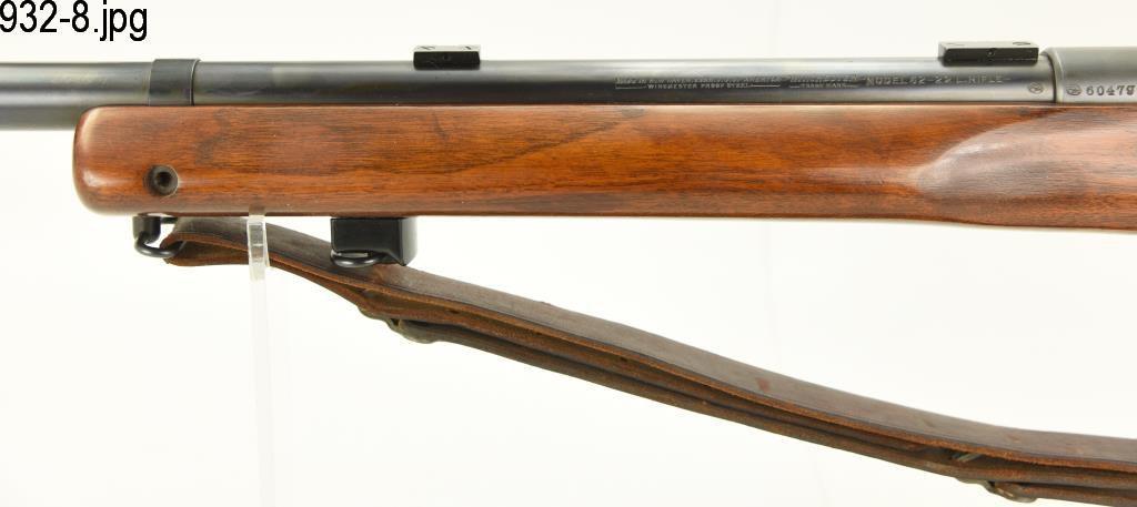 Lot #932 - Winchester 52B, Heavy BBL BA Rifle