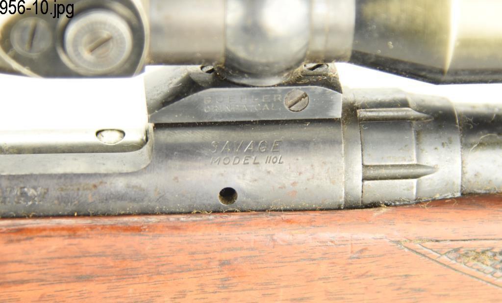 Lot #956 - Savage  110L Left handed Bolt Action Rifle