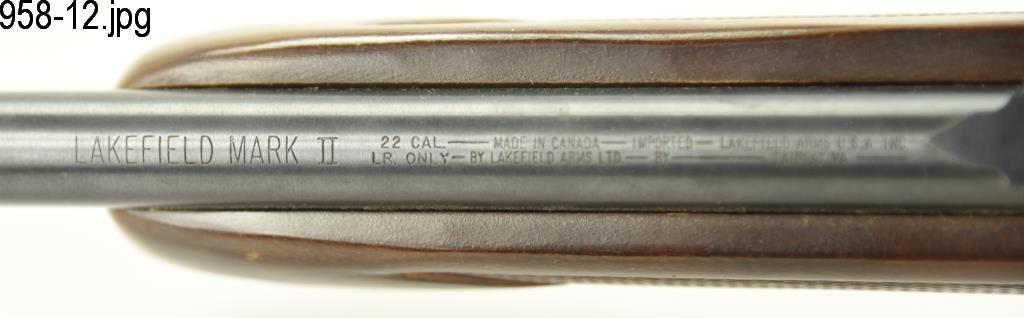Lot #958 - Lakefield Arms Mark II BA Rifle