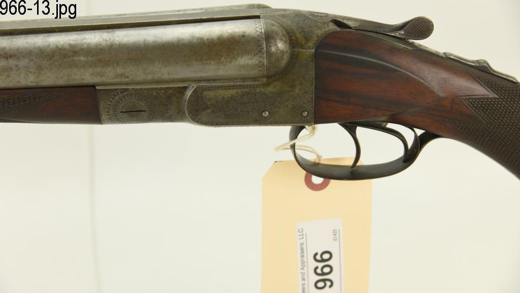 Lot #966 - American Arms SxS Hammerless Shotgun