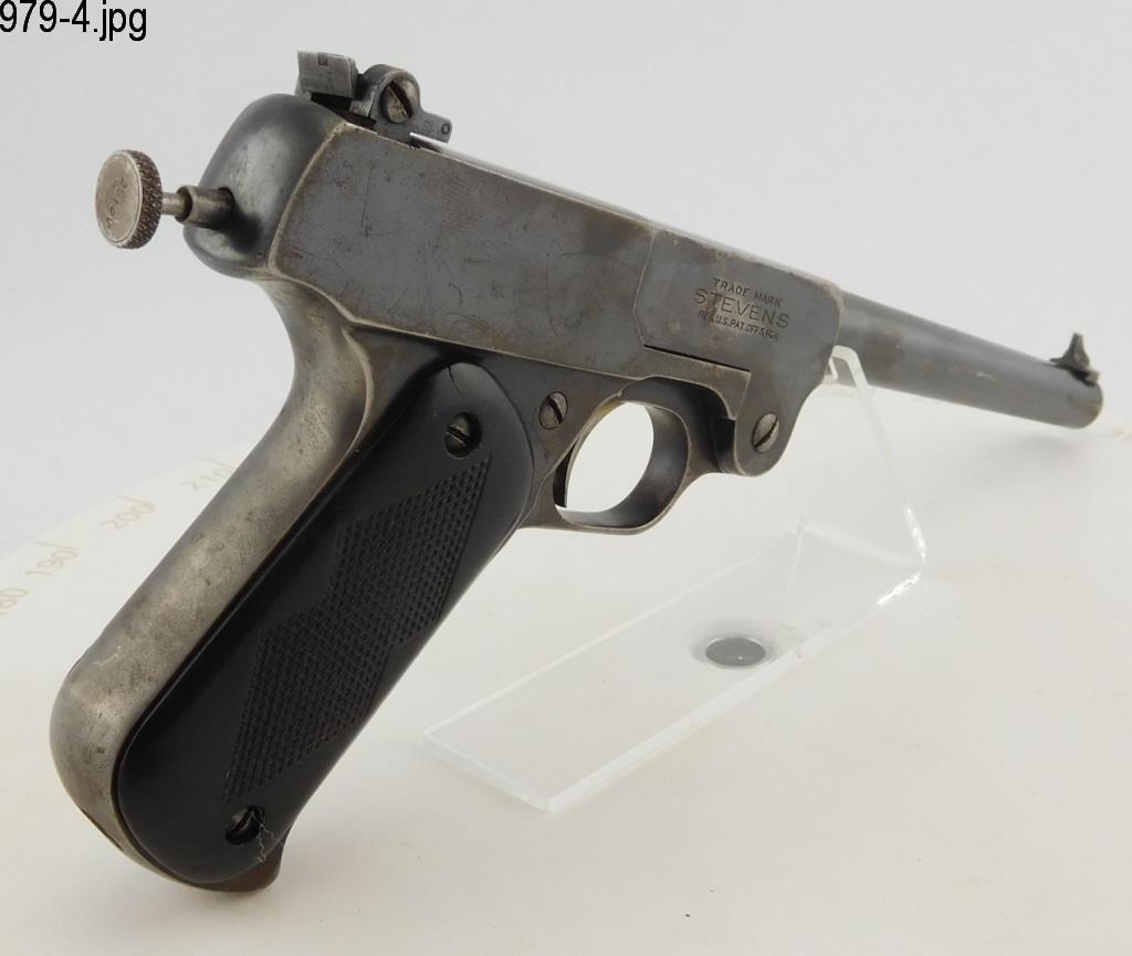 Lot #979 - J. Stevens No. 10 Target Pistol