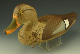 Lot 3309 - Pair of Capt. Harry Jobes, Aberdeen, MD Gadwall decoys Hen and Drake in Original