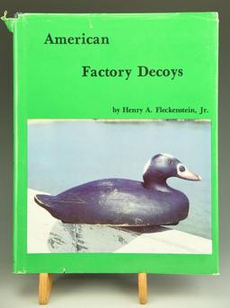 Lot 3390 - Decoys of the Mid-Atlantic Region by Henry Fleckenstein Jr. signed by Author  1982,