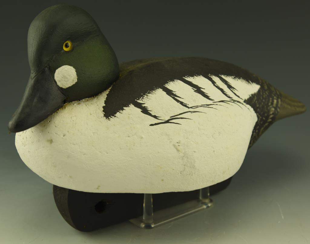 Lot 3492A - (2) Mike Smyser 1994 Goldeneye Drake Decoys signed and date