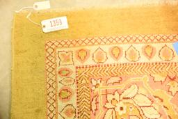Lot 1359 - Antique Chinese room size oriental rug (145” x 148”)